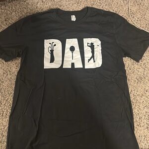 Black Dad Graphic T-Shirt- New